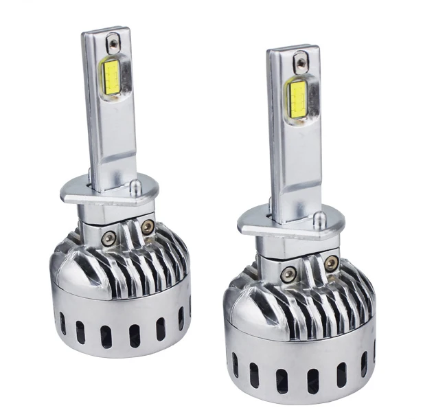 Best H1 Led Headlight Bulb Kit With Compact Structure Collars