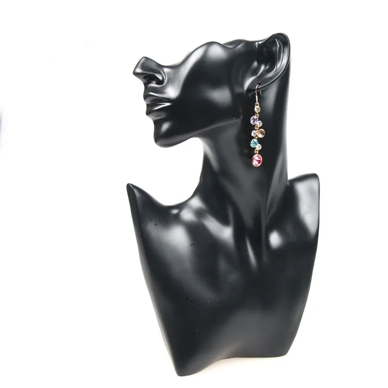 Necklace Bust Decoration Portrait Model Resin Creative Art Jewelry Earrings Display Stand Props
