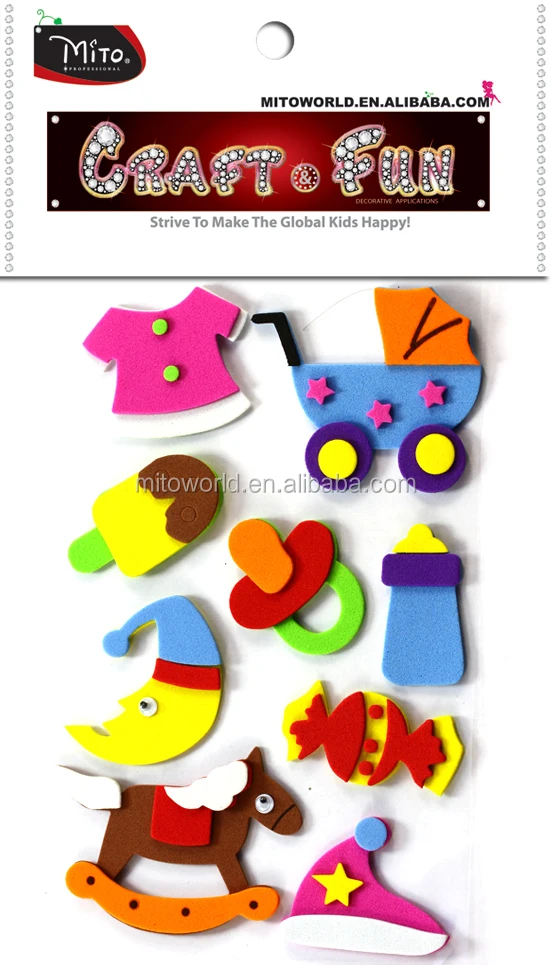 Thin Rubber Sheet Craft Foam Eva Sticker For Kids Diy Buy Thin Rubber