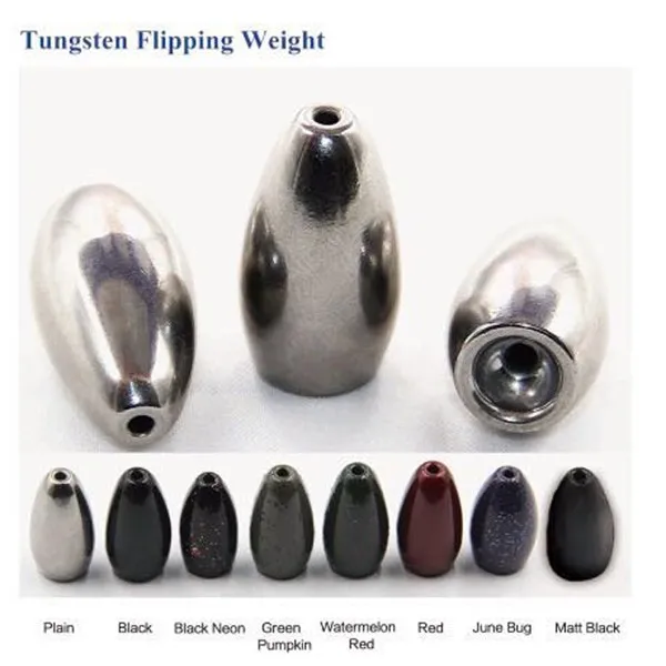 Wholesale Bass Tungsten Fishing Weights Bulk Buy Tungsten Fishing