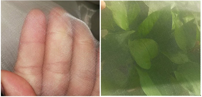 Polyethylene Fitted Insect Mesh Net for Trees / Greenhouse 40 Mesh Anti Insect Net for Vegetable Gardens