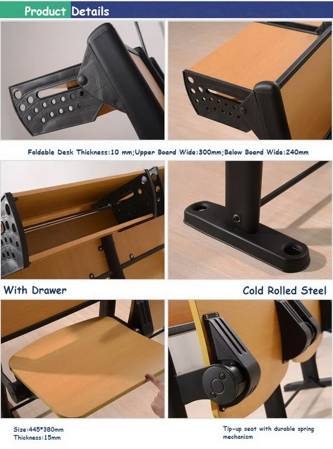 Hall Chair With Desk School Desk And Chair Set Lecture Chair Buy