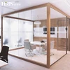 Soundproof movable room dividers partitions