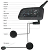 1200m full duplex wireless intercom system motorcycle bluetooth helmet headset vnetphone v6 intercom