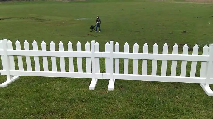 Fentech Widely Used Portable Picket Fence,Temporary Fence, View ...