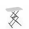 Wholesale Sample Space Saving White Portable Foldable Rectangular Plastic Foldable Table