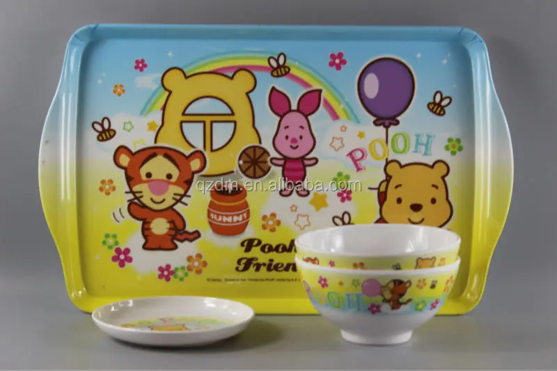 Kids Melamine Tableware Sets
