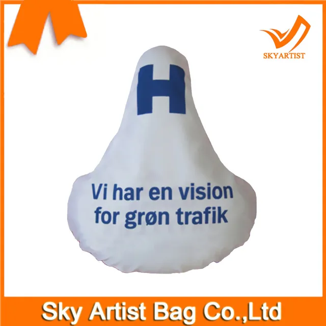 Advertising Waterproof Bicycle Seat Cover for Bicycle Saddle
