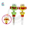 Sweetcube good quality wholesale plastic shake whistle frog pack candy toys for kids