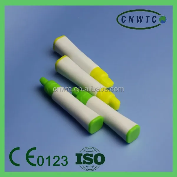 Laboratory Disposable One time Use Auto Safety Blood Sample Taking Needle