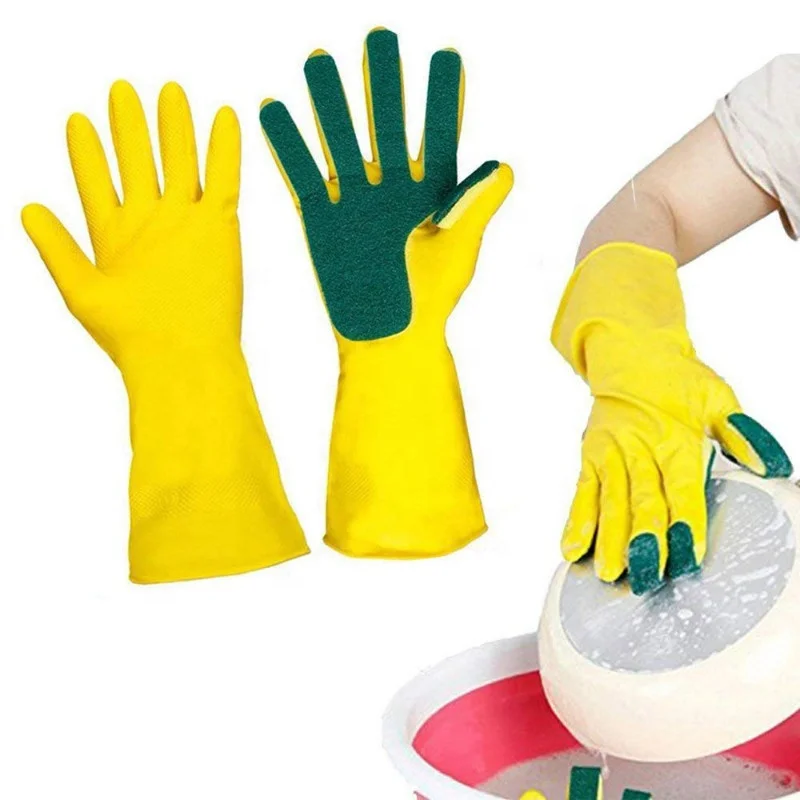 designer rubber gloves