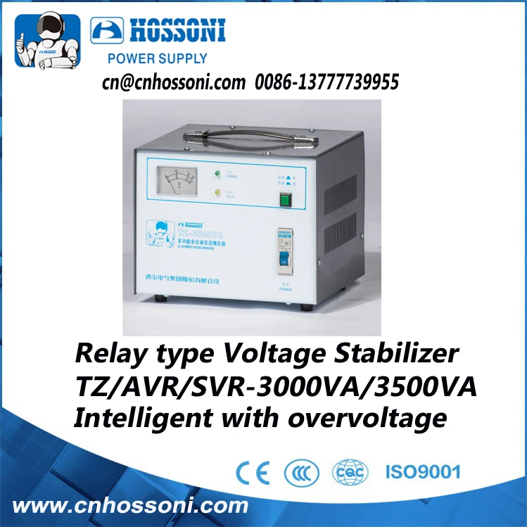 Tz Relay Type Stabilizer 3kva 3000va Svr,Avr,Intelligent Buy
