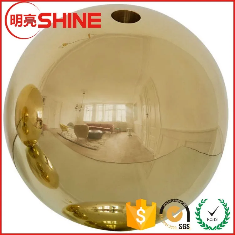 brass hollow ball with hole high quality polished for decor.jpg