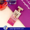 fashion jewelry perfume bottle charm Letter diamond brooch pin channel L V brooch