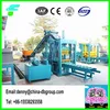 QT4-25 concrete paving automatic cement soil mud colorful fly ash brick making machine price list