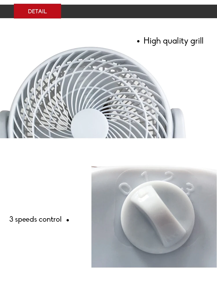 Ce Etl Approved 8 Inch Turbo Fan Powerful Air Circulator Turbo Fan 3