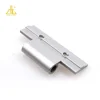 OEM Anodized Eletrophoresis Brushed Doors And Windows Hinge Alloy CNC Extrusion Aluminum Profile For Furniture Hardware