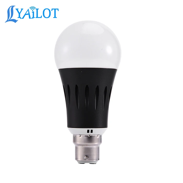 Google Home Smart wifi bulb black round shade dimming color and timing voice control bulb