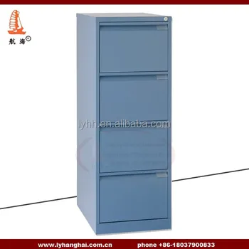 Norway Blue Vertical Filing Cabinet 4 Drawer Metell Arkivskap