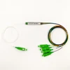 cable active splitter 1x3 1x4 1x6 1x16 1x64 steel tube pon fiber optical plc splitter without connector
