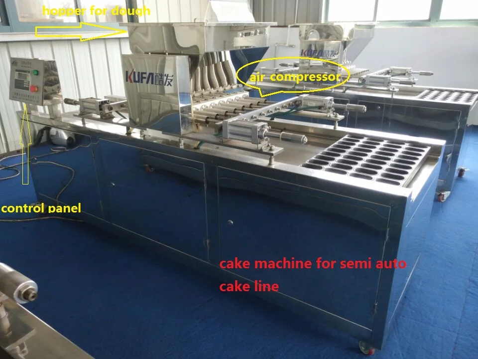 600/800kgs Cake Forming Machine/industrial Pancake Machine With 0.37kw