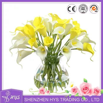 Wedding Stage Decoration Flowers Pu Calla Lilies Handmade Decor