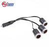 12V Triple Socket Accessory Adaptor In-Car Power Converter