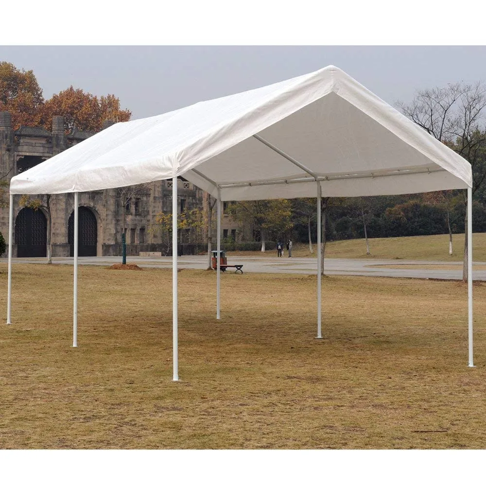 10 X 20 Ft. Portable Carport Car Canopy For Auto And Boat Storage