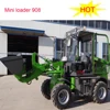 0.8ton mini engineering and construction wheel loader