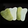 2019 hot Natural Jade Guasha Board Facial Eyes Scraping Gua Sha SPA Massage Tool Health Care Beauty Acupoints Plate Massager