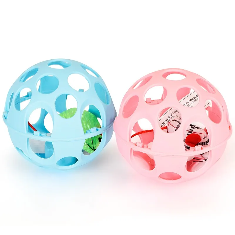 Ecofriendly Non Toxic Durable Ball Pet Toy Cat Treat Ball Pet Chew Toy