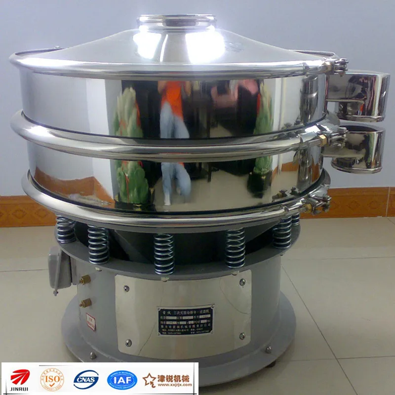 Durable High Precision Stainless Steel Rotary Vibrating Screen