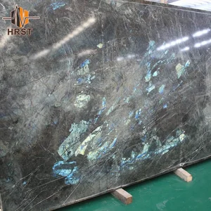 Madagascar Labradorite Lemurian Blue Granite Slab Size