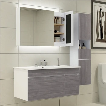 Modern Design Bathroom Furniture Wall Hang Pvc Or Mdf Bathroom