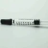 USA popular 1ml luer lock glass syringe tip cap with scale and custom logo glass injection syringe for cbd oil