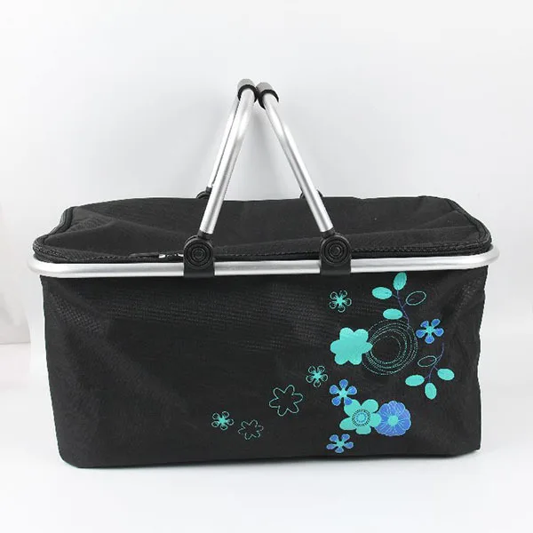 Factory Good Quality Collapsible Picnic Basket,Folding Picnic Basket
