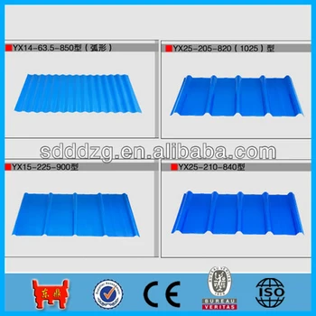 Zinc Color Coated Corrugated Metal Roof Sheet Sizes - Buy