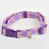 outdoor and park sport dog collar for playing,polyester dog collar and leash