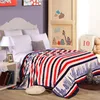 Cheap Price buy Nice Printed Flannel Coral Fleece Bed Throw Blankets