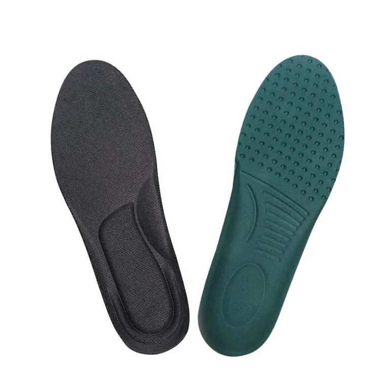 Wholesale Custom Sports Latex Foam Rubber Breathable Pu Leather Insoles