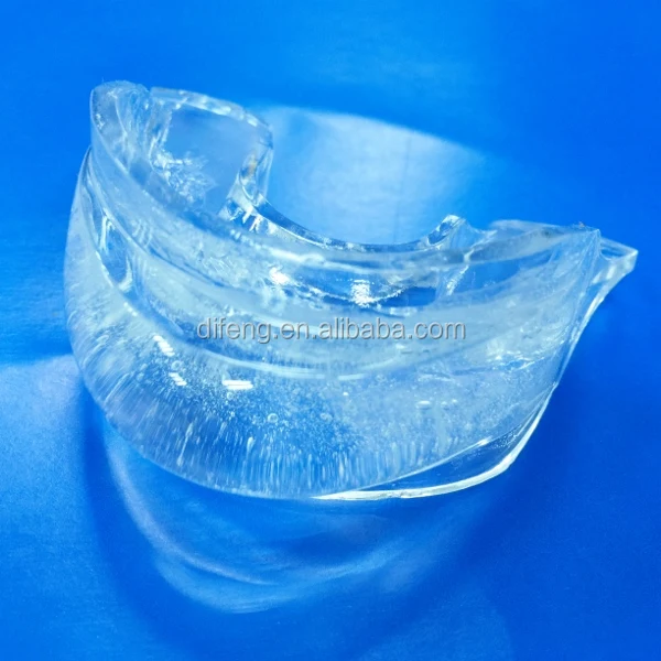 Portable and easy use 44%CP teeth whitening gel pre-filled teeth whitening mouth tray