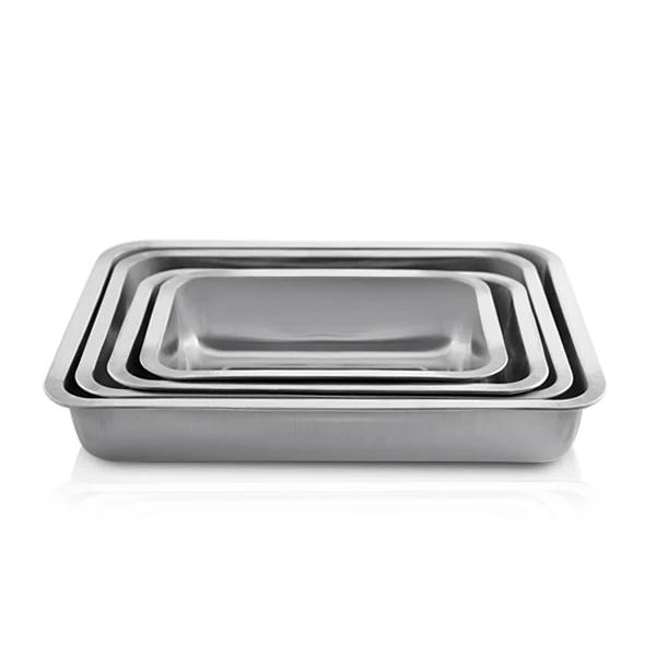 Stainless Steel 410 Buffet Serving Tray Stainless Steel Bbq Trays Buy