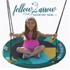 professional outdoor patio garden swing seat hanging hammock steel wire rope nest swing for yard