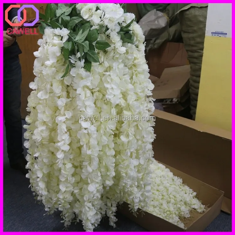 Wholesale Artificial Flowers Silk White Wisteria Buy White Wisteria