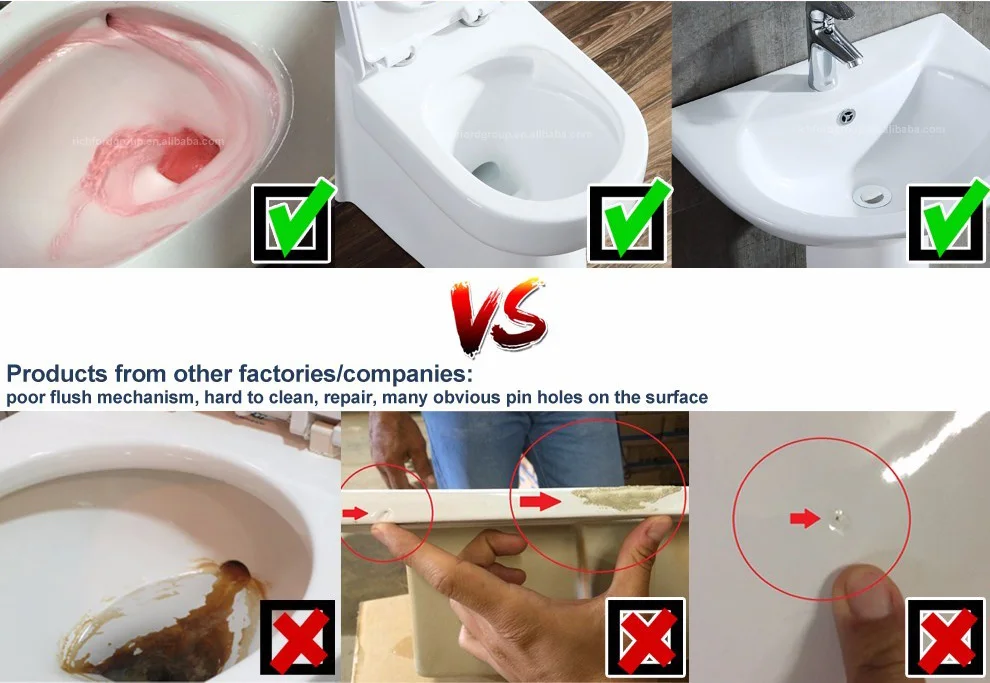 Wholesale Sanitary Wares Water Closet Wc Set Toilets Bowl Siphonic One Piece Toilet