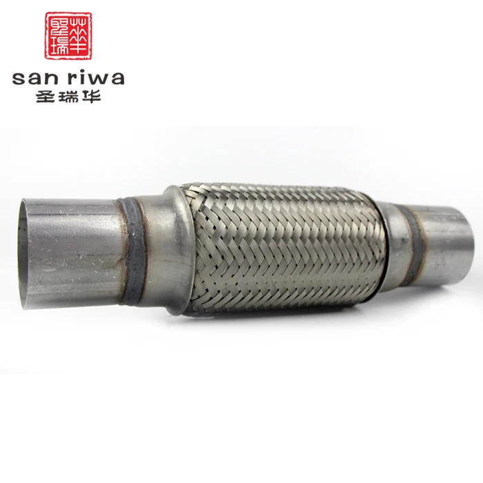 76mmx100mm Exhaust Repair Flexible Pipe High Temperature Resistance