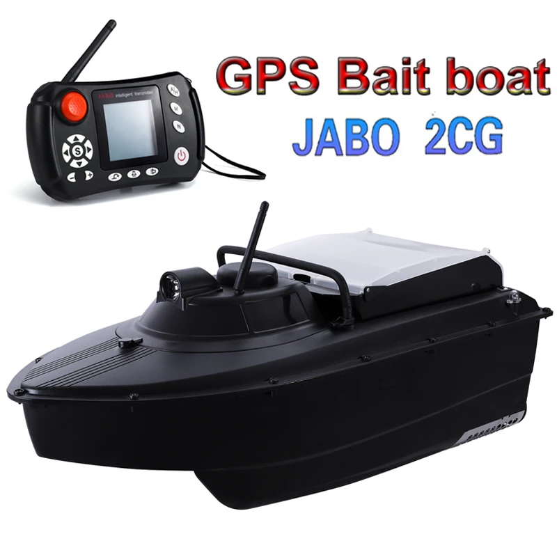 JABO 2CG Fishing Bait Boat 300m RC Load GPS Autopilot Sonar Fish Finder Depth