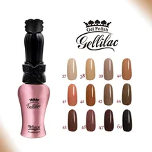 Free shipping Toffee series 6pcs FeiFan Gel Nail Polish 15ml 12 brown colors for choice