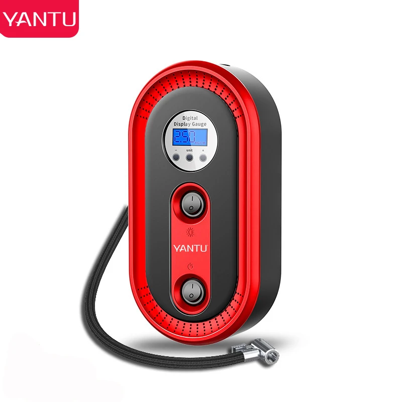 Yantu A01 Portable 12v Electric Digital Car Air Compressor Pump