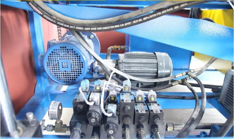 Square hvac duct making machine auto duct line 4 with CE Standards